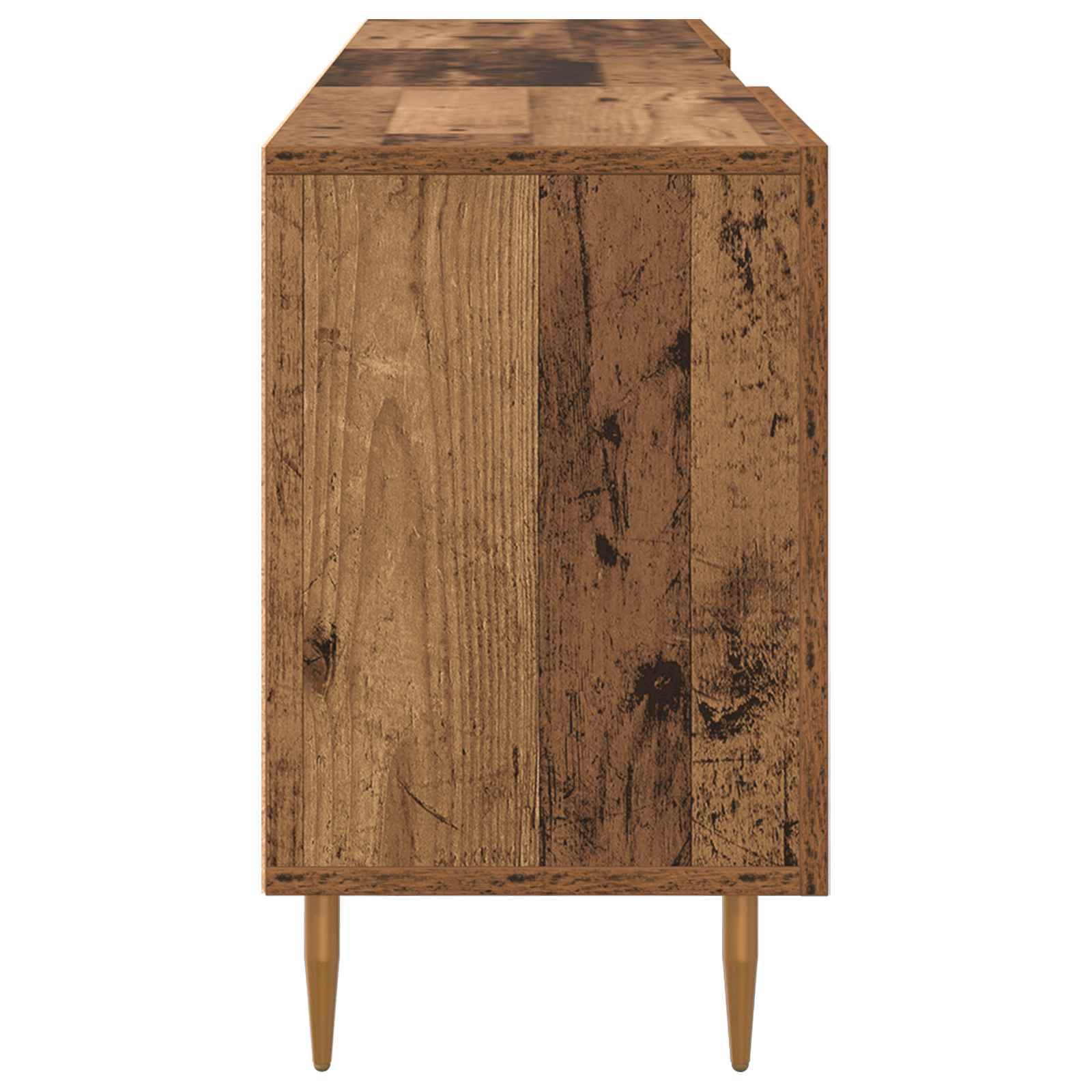 Televizní Skříň 150 X 30 X 50 Cm Staré Dřevo Kompozitní Dřevo