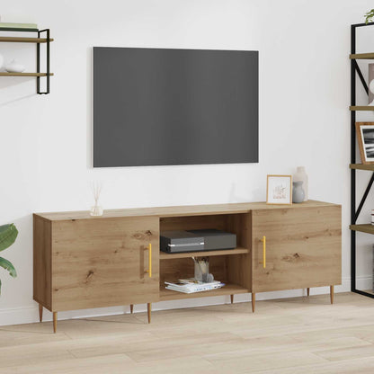 Televizní Skříň 150 X 30 X 50 Cm Dub Artisan Kompozitní Dřevo