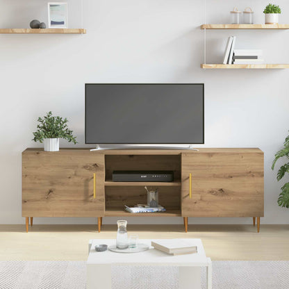 Televizní Skříň 150 X 30 X 50 Cm Dub Artisan Kompozitní Dřevo