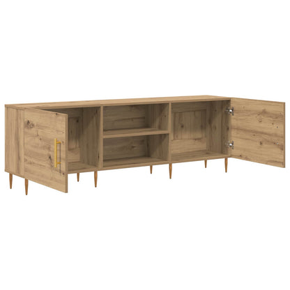 Televizní Skříň 150 X 30 X 50 Cm Dub Artisan Kompozitní Dřevo