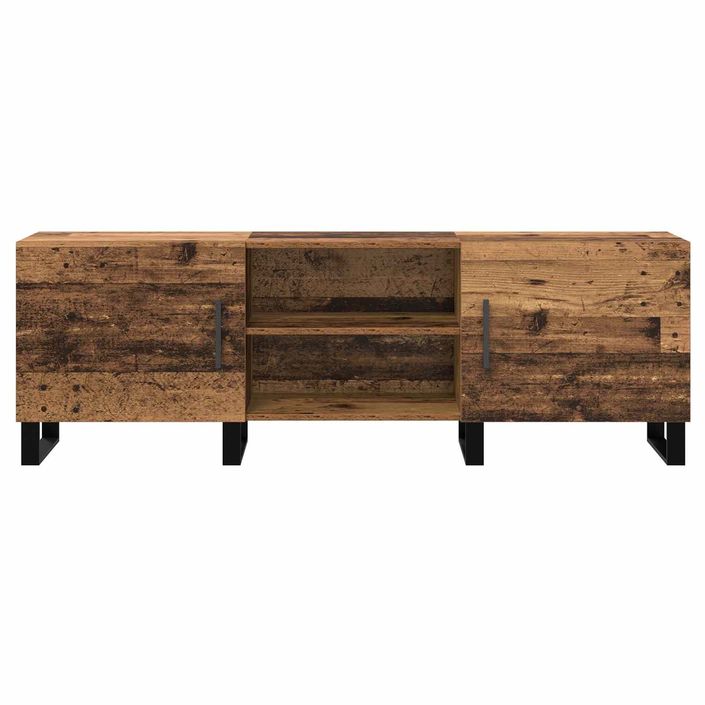 Televizní Skříň 150 X 30 X 50 Cm Staré Dřevo Kompozitní Dřevo