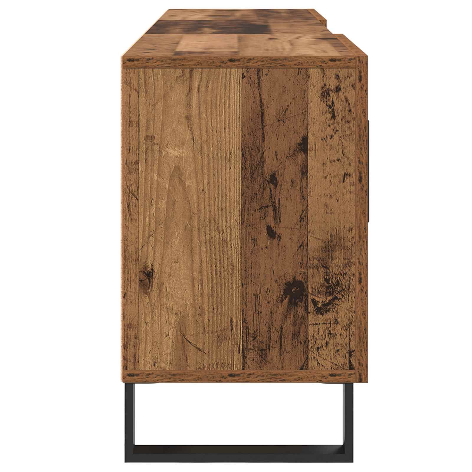 Televizní Skříň 150 X 30 X 50 Cm Staré Dřevo Kompozitní Dřevo