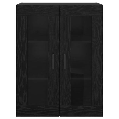 Servírovací Skříň Černý Dub 69,5 X 34 X 90 Cm Kompozitní Dřevo