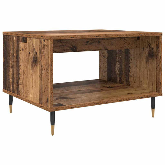 Konferenční Stolek Staré Dřevo 60 X 50 X 40 Cm Kompozitní Dřevo