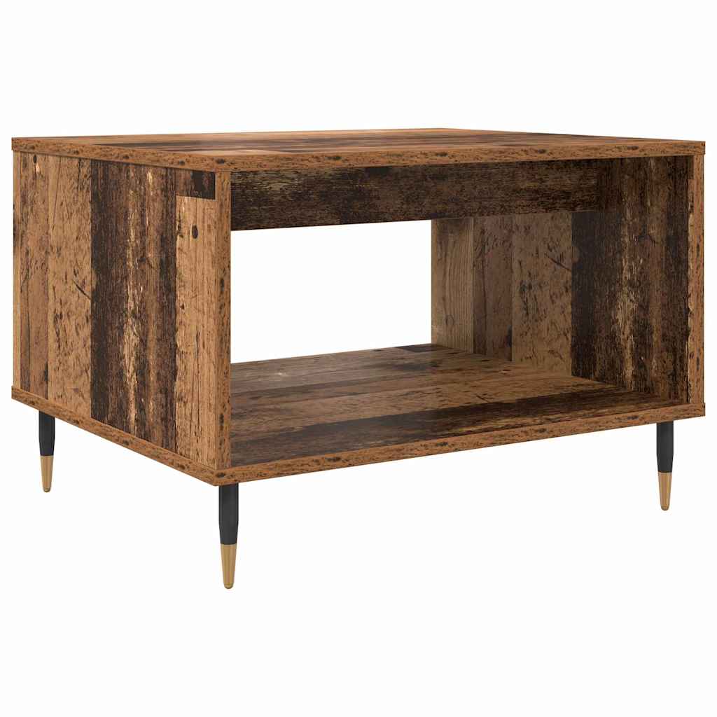 Konferenční Stolek Staré Dřevo 60 X 50 X 40 Cm Kompozitní Dřevo