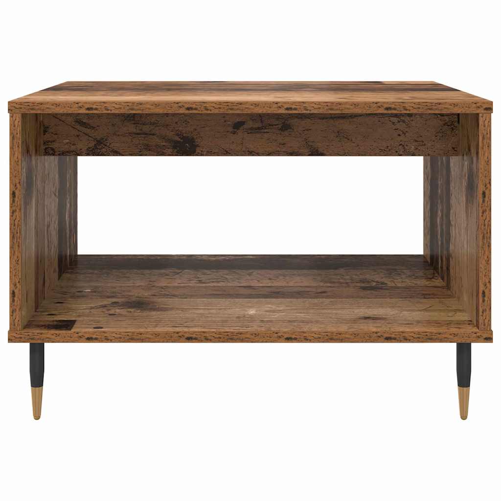 Konferenční Stolek Staré Dřevo 60 X 50 X 40 Cm Kompozitní Dřevo