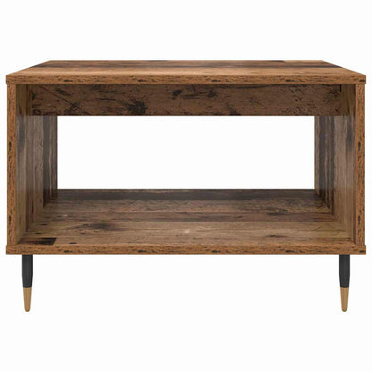 Konferenční Stolek Staré Dřevo 60 X 50 X 40 Cm Kompozitní Dřevo