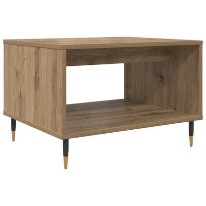 Konferenční Stolek Dub Artisan 60 X 50 X 40 Cm Kompozitní Dřevo