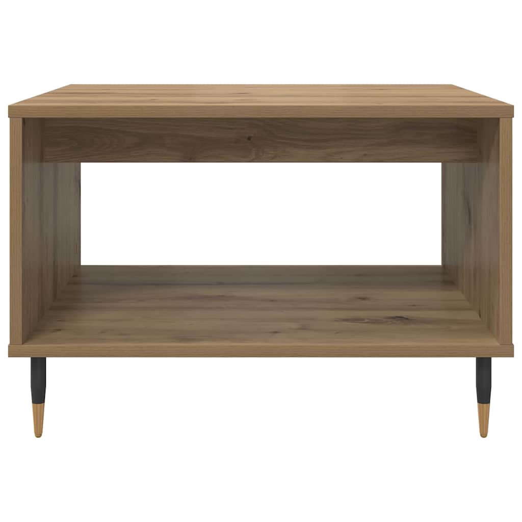 Konferenční Stolek Dub Artisan 60 X 50 X 40 Cm Kompozitní Dřevo