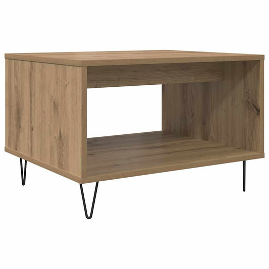 Konferenční Stolek Dub Artisan 60 X 50 X 40 Cm Kompozitní Dřevo