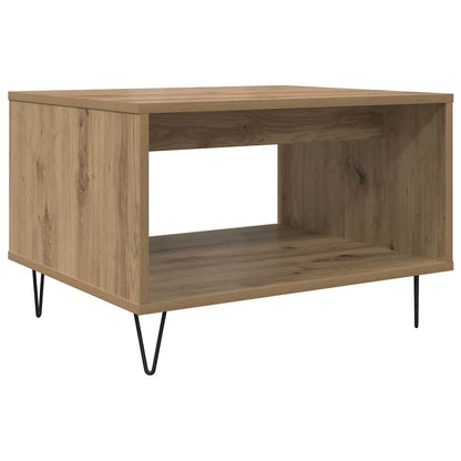 Konferenční Stolek Dub Artisan 60 X 50 X 40 Cm Kompozitní Dřevo