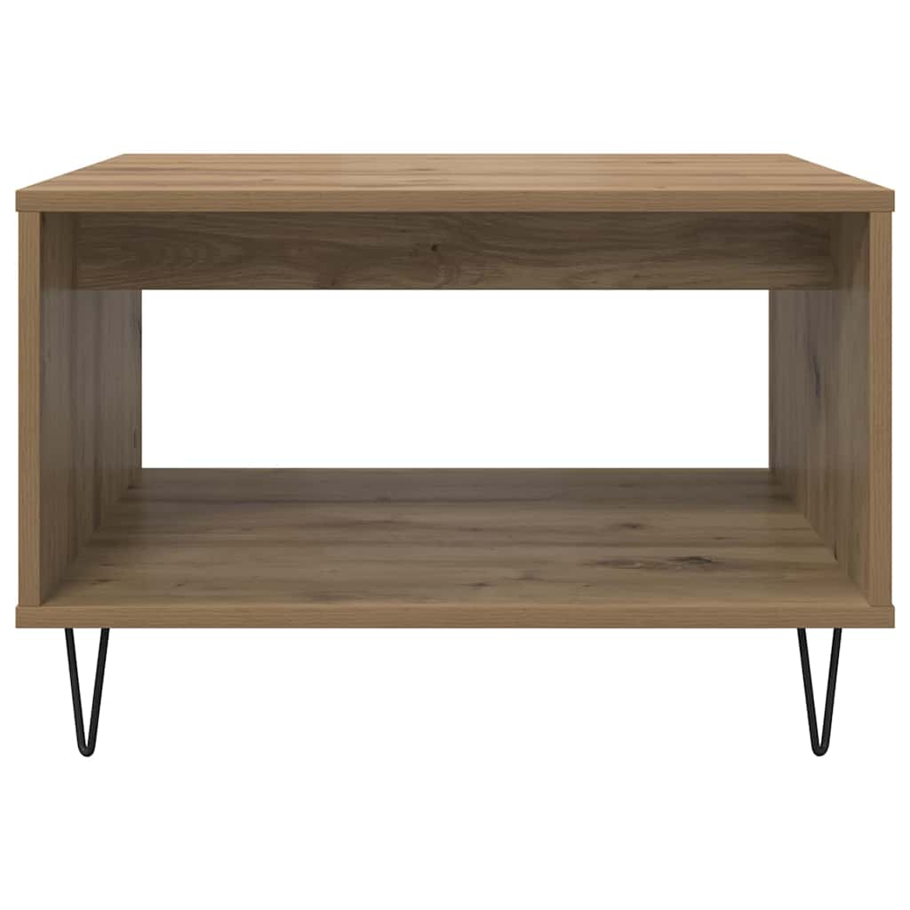 Konferenční Stolek Dub Artisan 60 X 50 X 40 Cm Kompozitní Dřevo