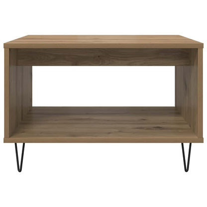 Konferenční Stolek Dub Artisan 60 X 50 X 40 Cm Kompozitní Dřevo