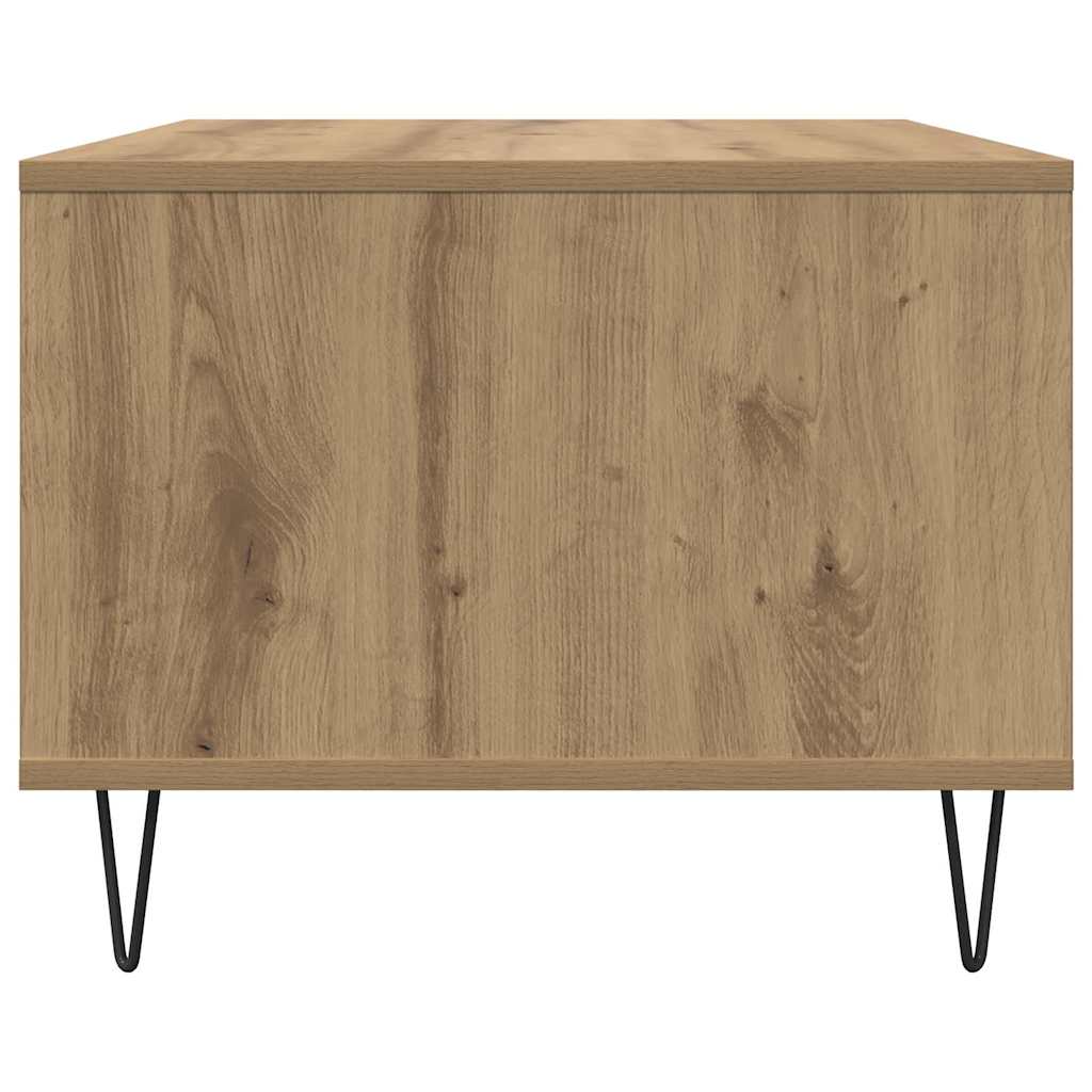 Konferenční Stolek Dub Artisan 60 X 50 X 40 Cm Kompozitní Dřevo