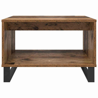 Konferenční Stolek Staré Dřevo 60 X 50 X 40 Cm Kompozitní Dřevo