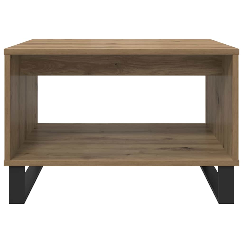 Konferenční Stolek Dub Artisan 60 X 50 X 40 Cm Kompozitní Dřevo
