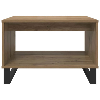 Konferenční Stolek Dub Artisan 60 X 50 X 40 Cm Kompozitní Dřevo