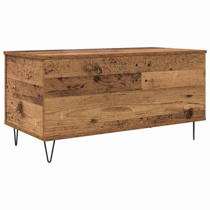 Konferenční Stolek Staré Dřevo 90 X 44.5 X 45 Cm