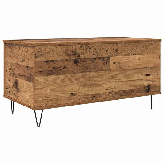 Konferenční Stolek Staré Dřevo 90 X 44.5 X 45 Cm