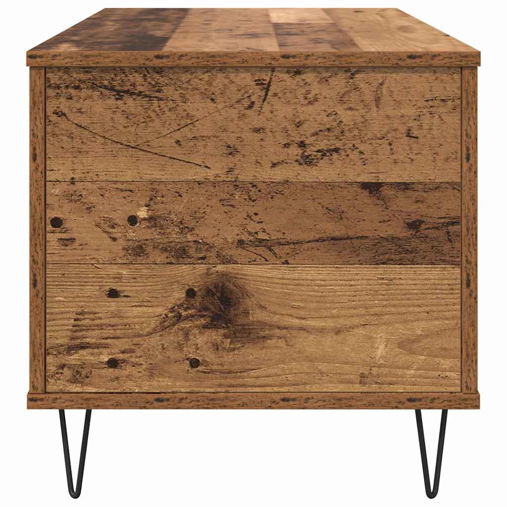 Konferenční Stolek Staré Dřevo 90 X 44.5 X 45 Cm