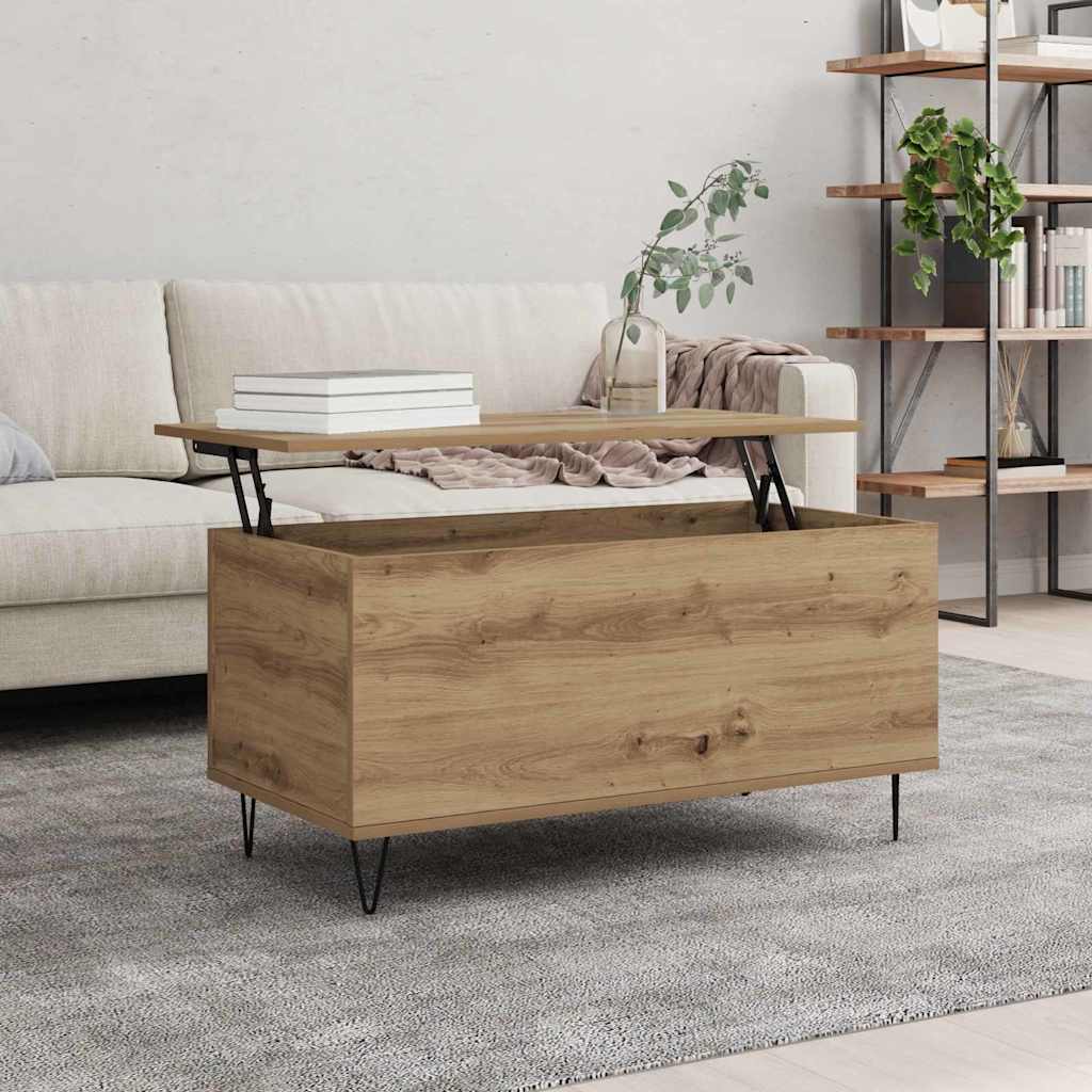 Konferenční Stolek Dub Artisan 90 X 44.5 X 45 Cm
