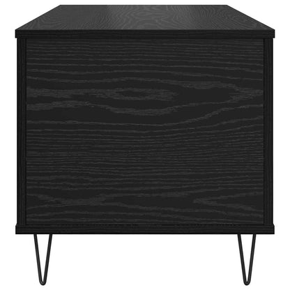 Konferenční Stolek Černý Dub 90 X 44.5 X 45 Cm Kompozitní Dřevo