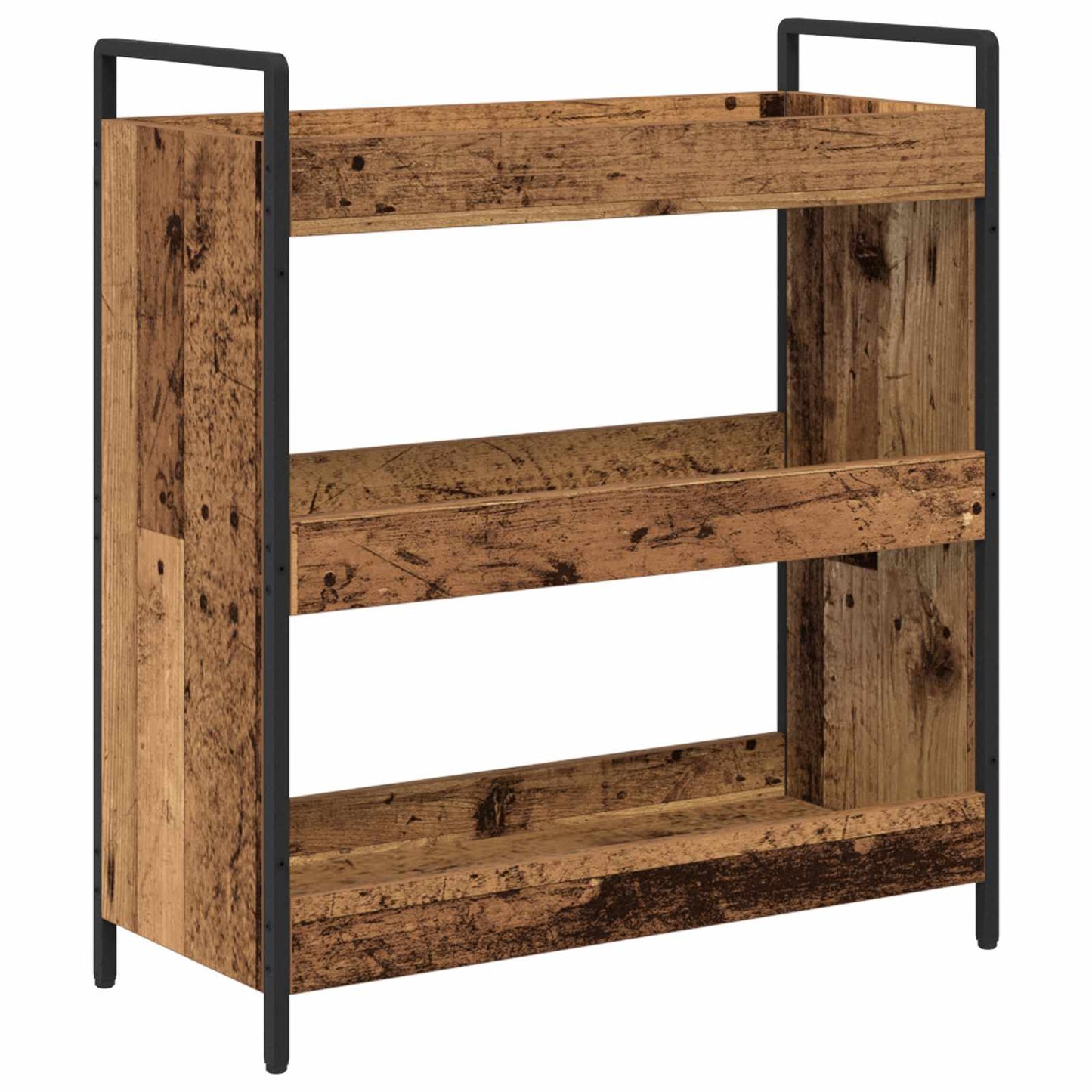 Kuchyňský Vozík Staré Dřevo 70 X 30 X 82 Cm Kompozitní Dřevo