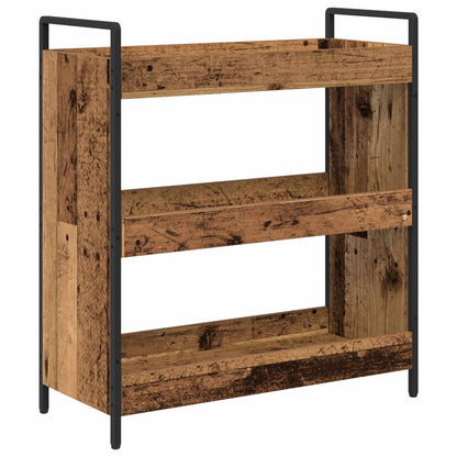 Kuchyňský Vozík Staré Dřevo 70 X 30 X 82 Cm Kompozitní Dřevo