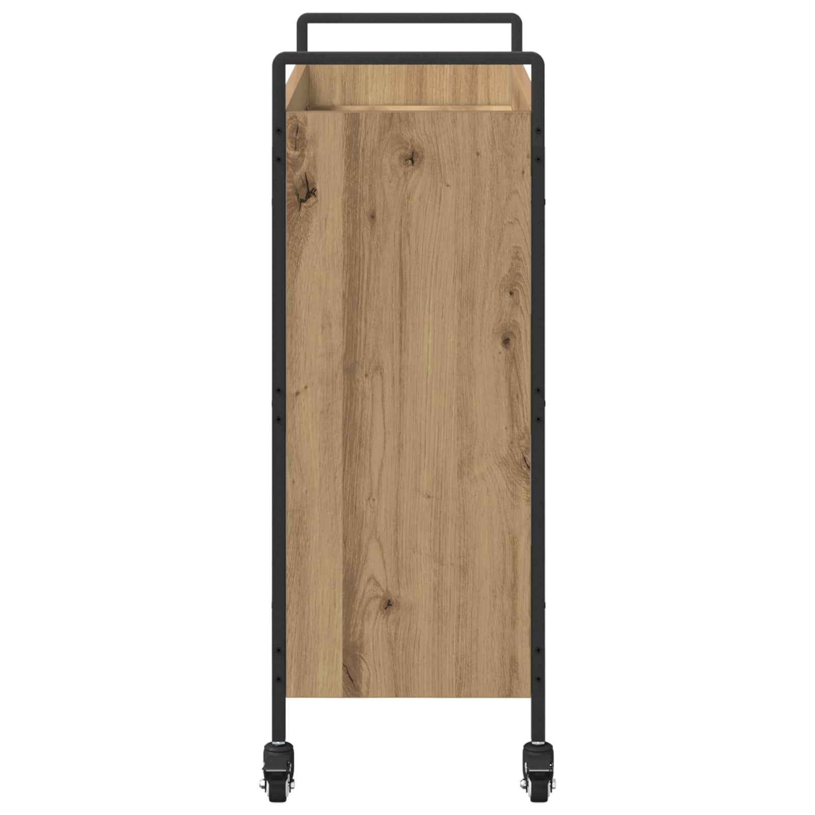 Kuchyňský Vozík Artisanový Dub 70 X 30 X 82 Cm Kompozitní Dřevo
