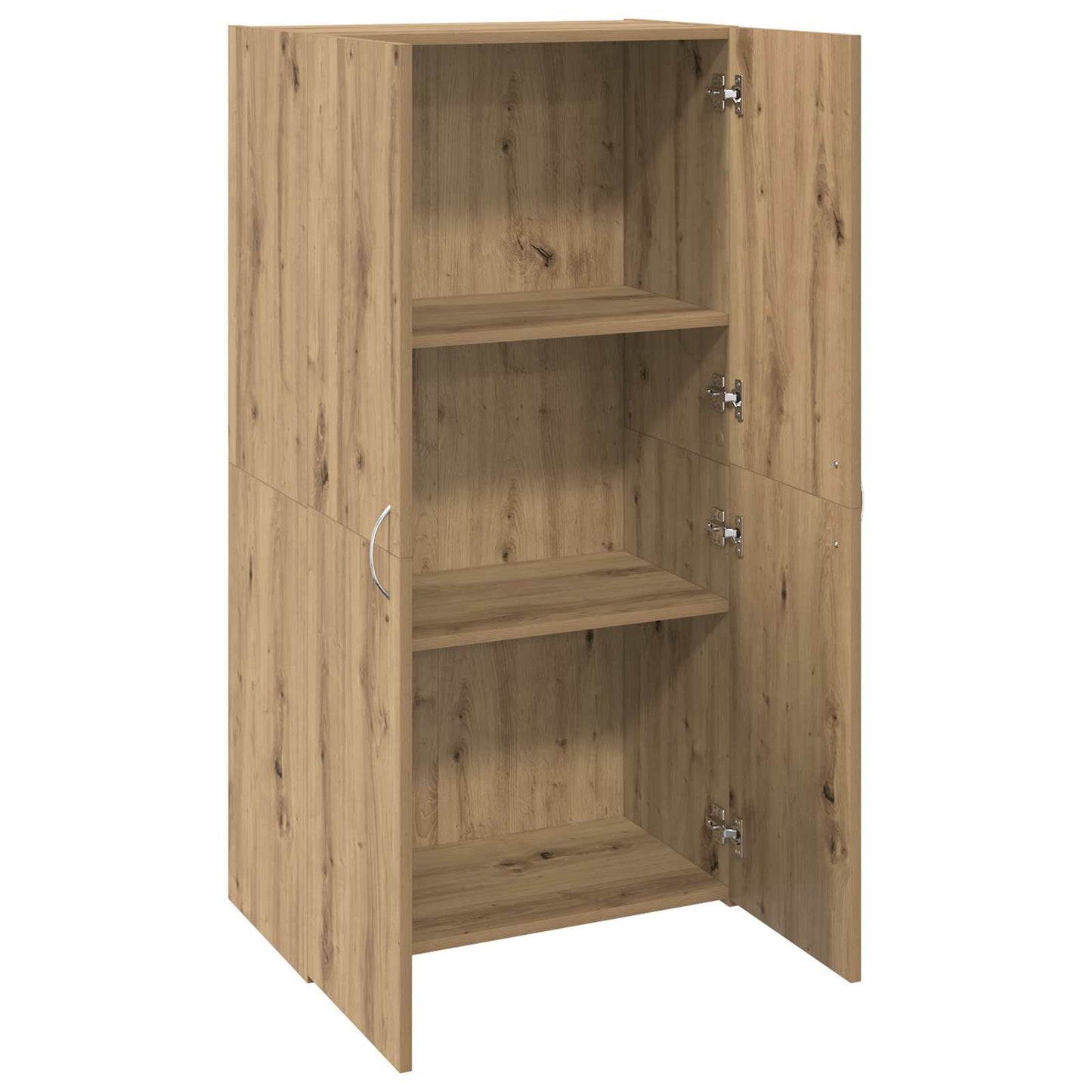 Kancelářská Skříň Dub Artisan 60 X 32 X 115 Cm Kompozitní Dřevo