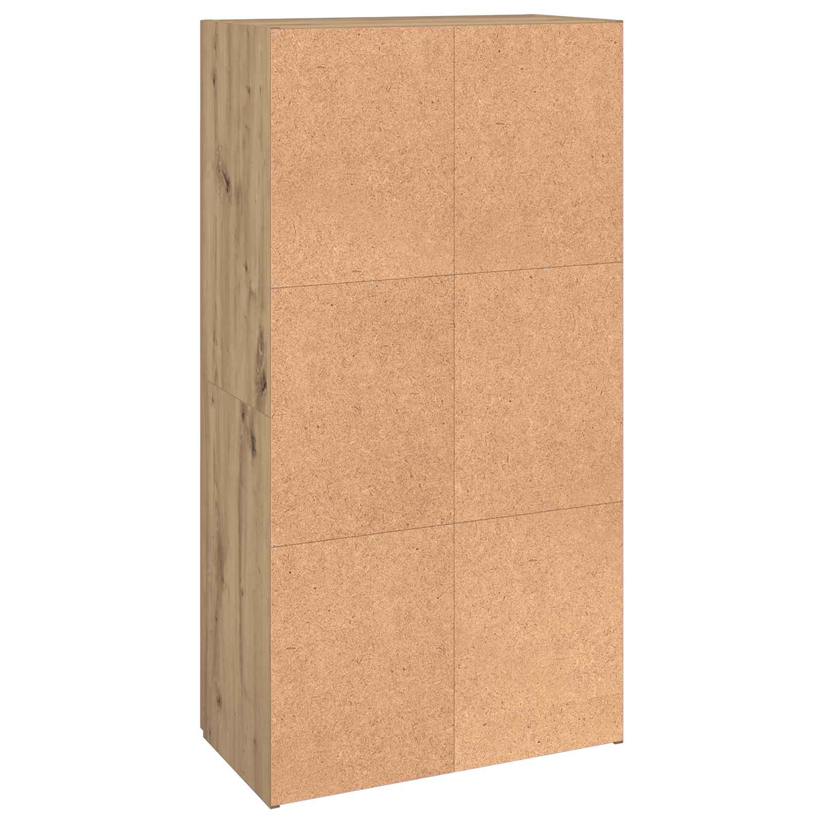 Kancelářská Skříň Dub Artisan 60 X 32 X 115 Cm Kompozitní Dřevo