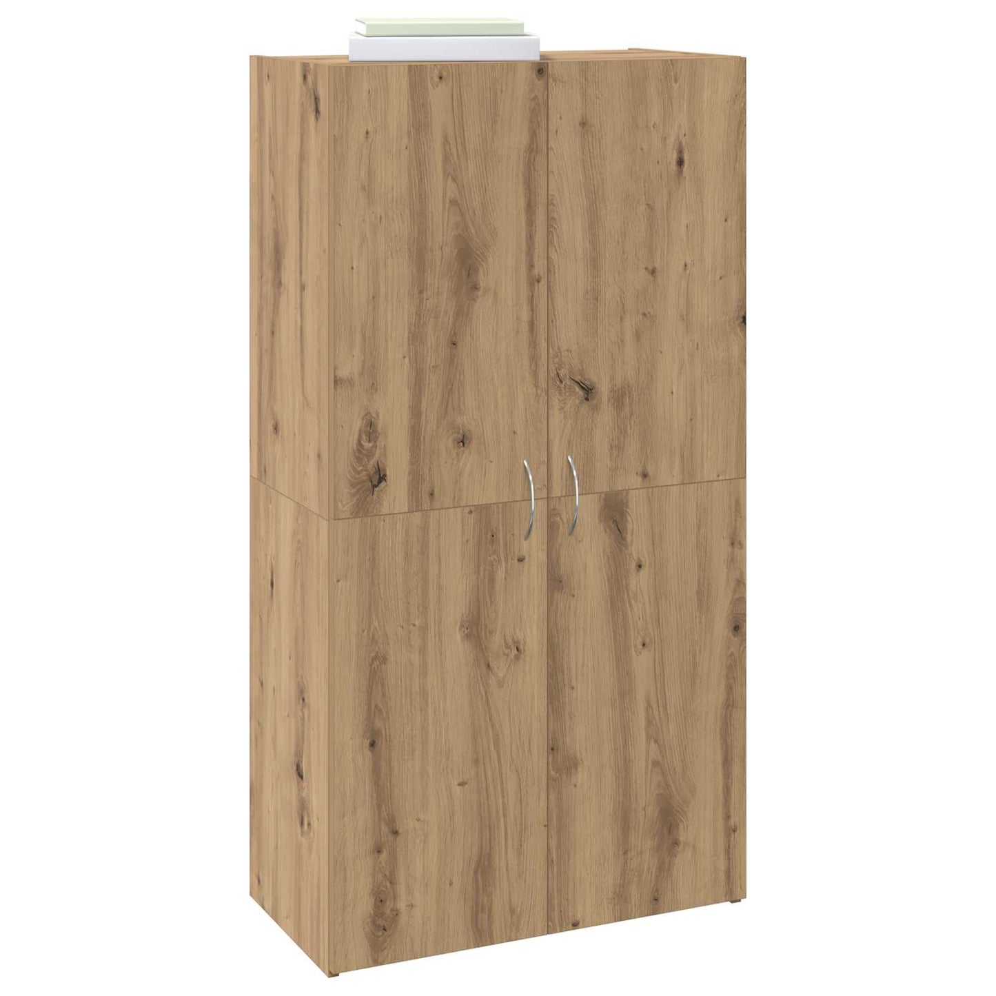 Kancelářská Skříň Dub Artisan 60 X 32 X 115 Cm Kompozitní Dřevo