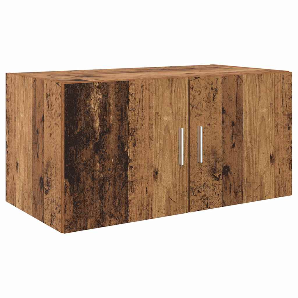 Nástěnná Skříňka Staré Dřevo 80 X 42.5 X 40 Cm Kompozitní Dřevo