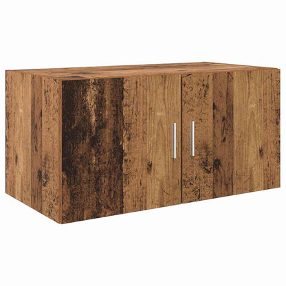 Nástěnná Skříňka Staré Dřevo 80 X 42.5 X 40 Cm Kompozitní Dřevo