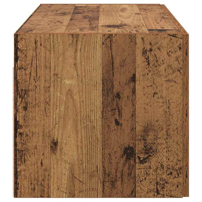 Nástěnná Skříňka Staré Dřevo 80 X 42.5 X 40 Cm Kompozitní Dřevo