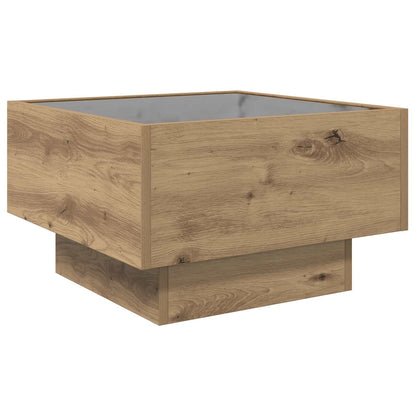 Konferenční Stolek Dub Artisan 50 X 50 X 30 Cm
