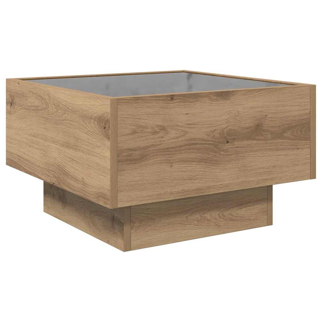 Konferenční Stolek Dub Artisan 50 X 50 X 30 Cm