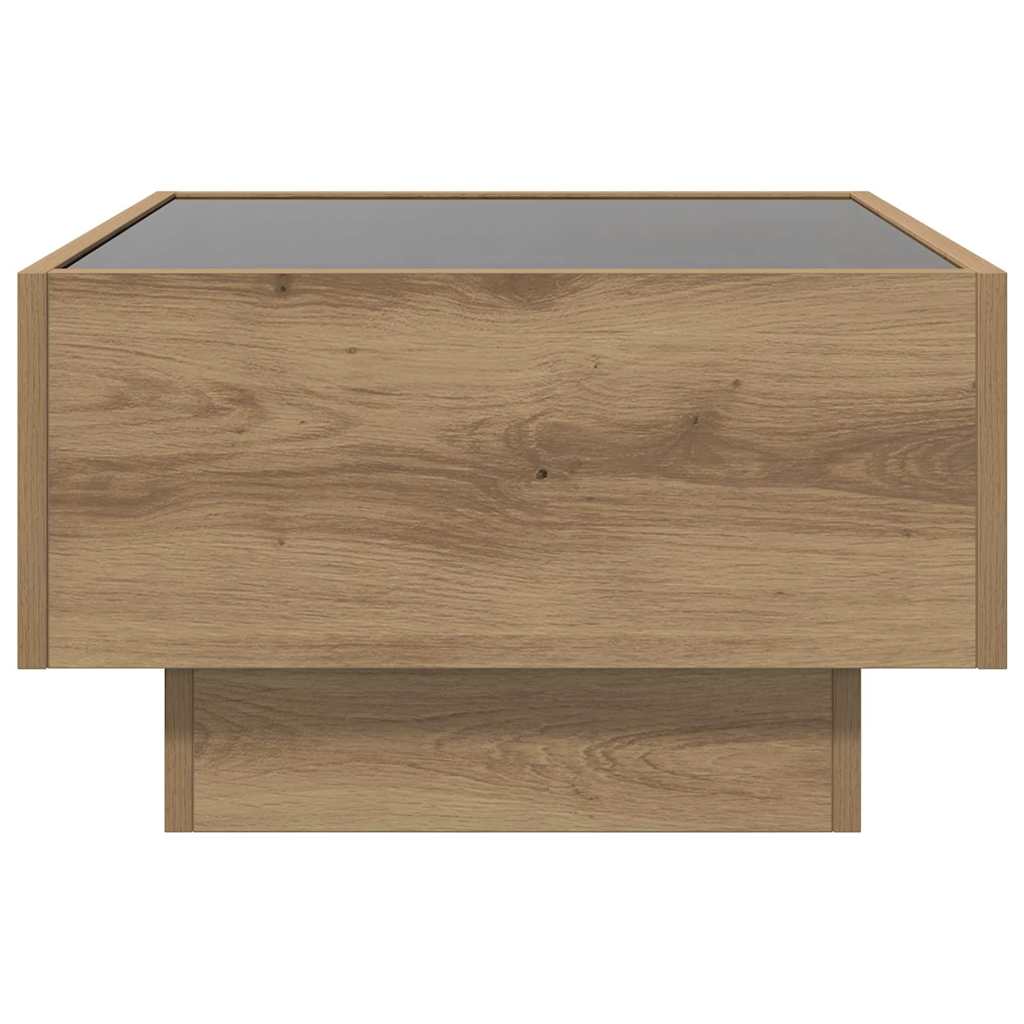 Konferenční Stolek Dub Artisan 50 X 50 X 30 Cm