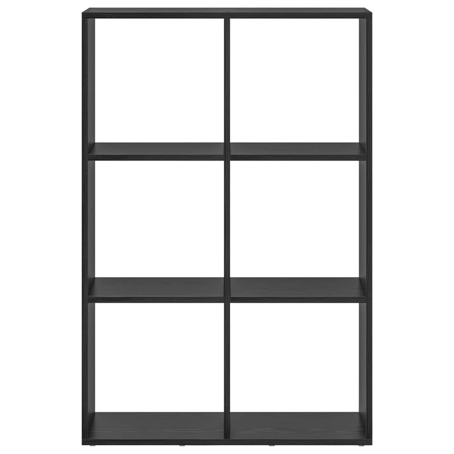 Knihovna 6 Úrovní 69,5 X 29 X 103,5 Cm Kompozitní Dřevo
