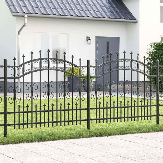 Zahradní Plot Kampen 240 X 140 Cm Mesh Práškově Lakovaná Ocel