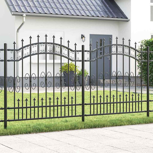 Zahradní Plot Kampen 240 X 166 Cm Mesh Práškově Lakovaná Ocel