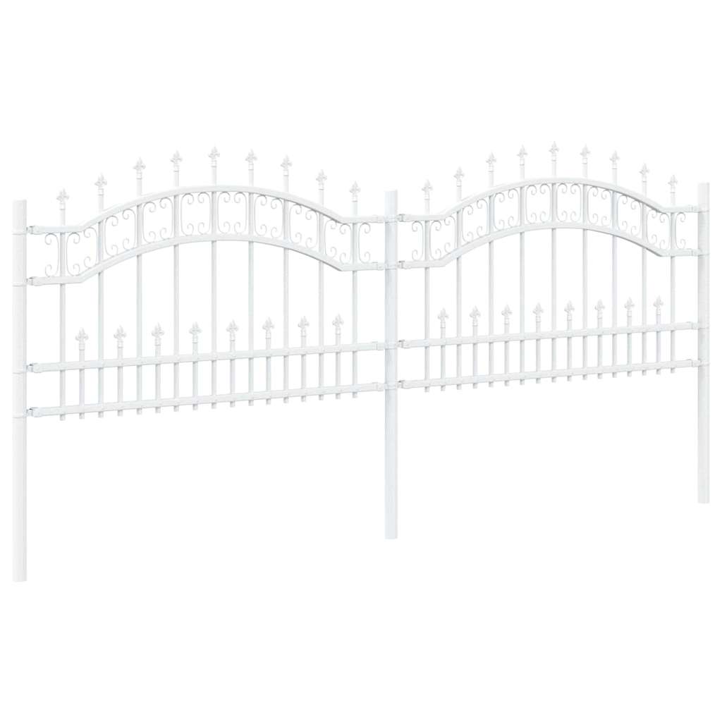 Zahradní Plot Kampen 240 X 118 Cm Mesh Práškově Lakovaná Ocel