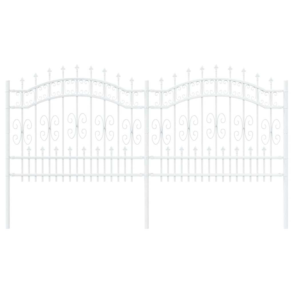 Zahradní Plot Kampen 240 X 140 Cm Mesh Práškově Lakovaná Ocel