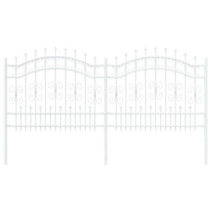Zahradní Plot Kampen 240 X 140 Cm Mesh Práškově Lakovaná Ocel