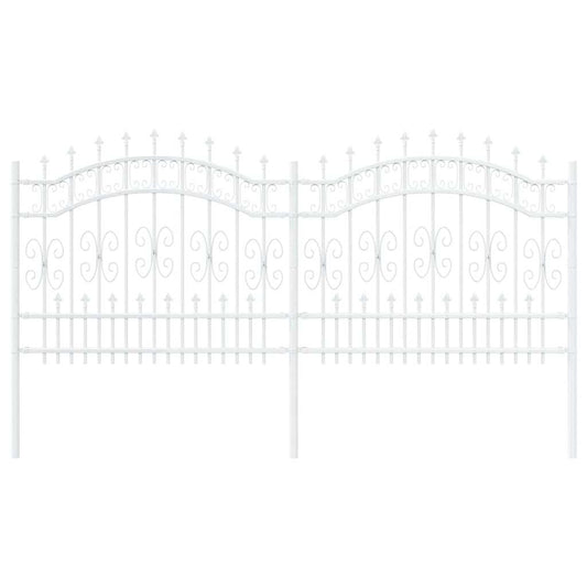 Zahradní Plot Kampen 240 X 140 Cm Mesh Práškově Lakovaná Ocel