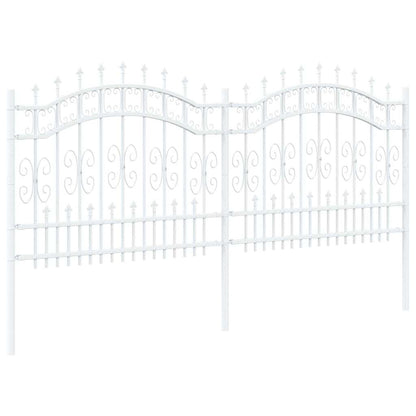 Zahradní Plot Kampen 240 X 140 Cm Mesh Práškově Lakovaná Ocel