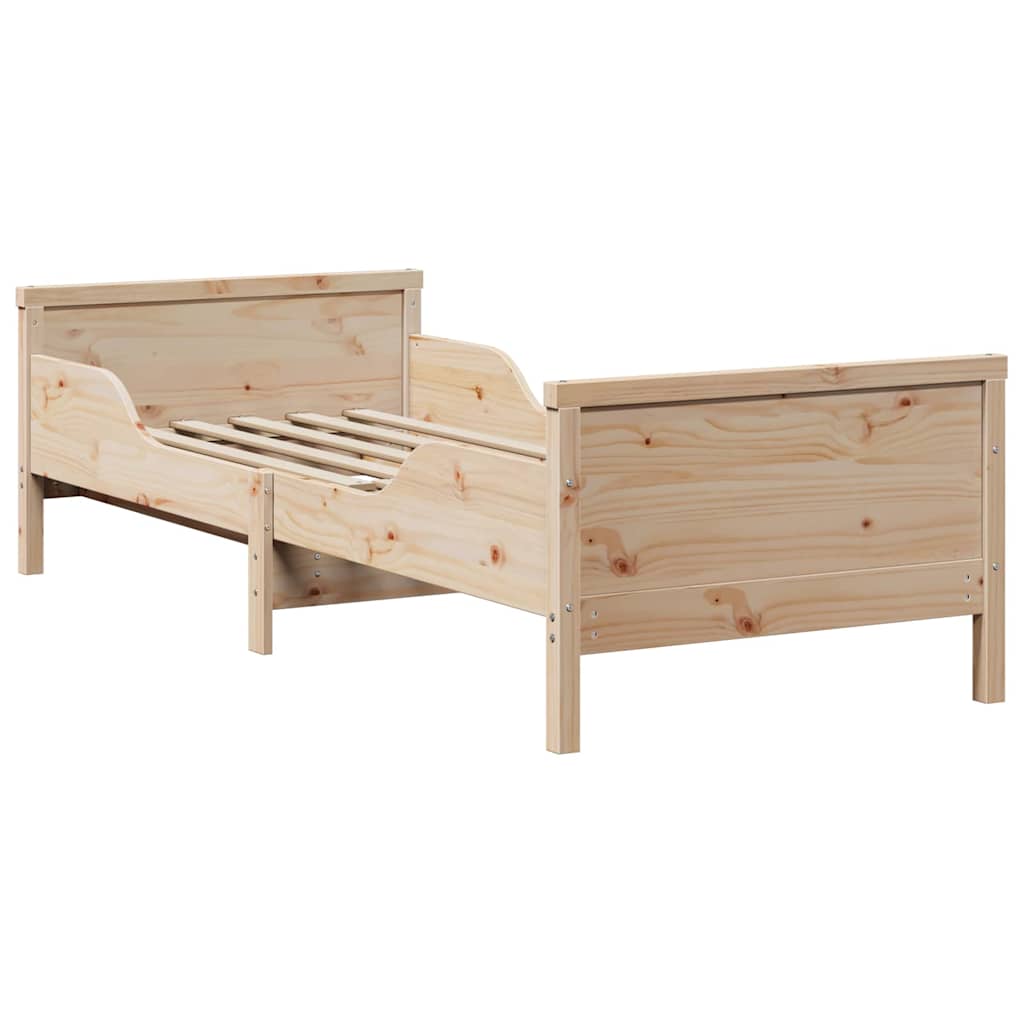 Rám Postele S Čelo Hnědá 80 X 200 Cm Kompozitní Dřevo
