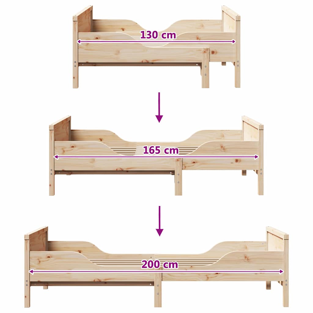 Rám Postele S Čelo Hnědá 80 X 200 Cm Kompozitní Dřevo