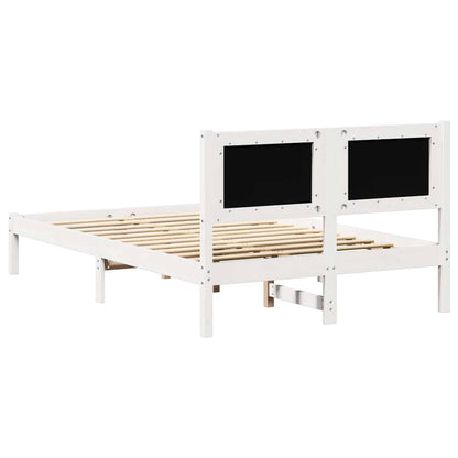 Rám Postele Světle Šedá 120 X 200 Cm Masivní Borové Dřevo
