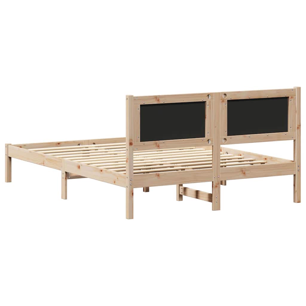 Rám Postele S Čalouněným Čelem S Čelo Taupe 140 X 190 Cm